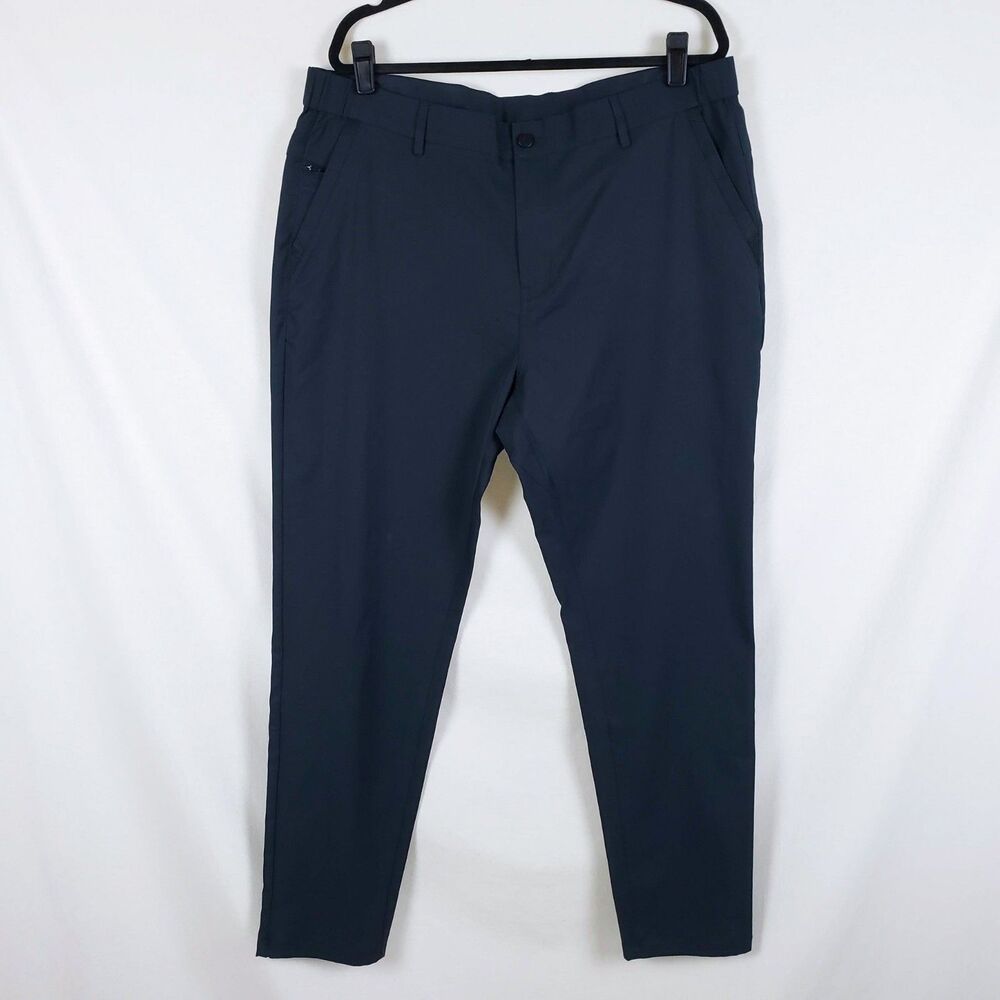 Jack Archer Mens 38x32 Jetsetter Tech Pants Space Black Performance Chino